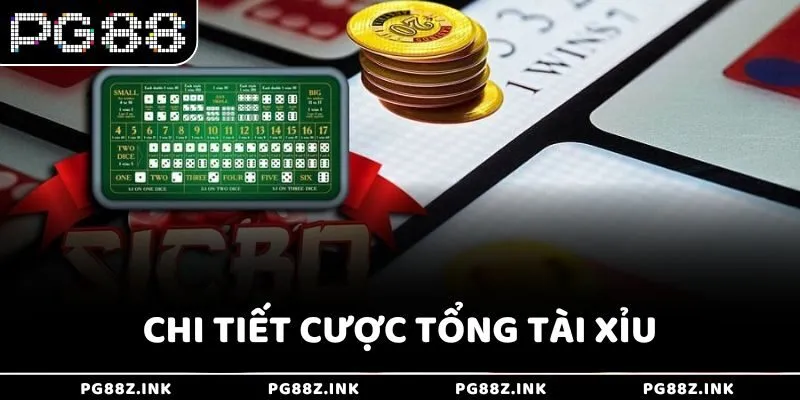 Chi tiết cược Tổng tài xỉu tại PG88