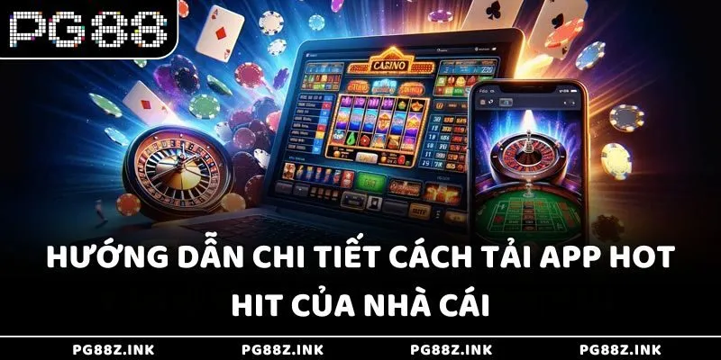 Hướng dẫn chi tiết cách tải app PG88 hot hit của nhà cái
